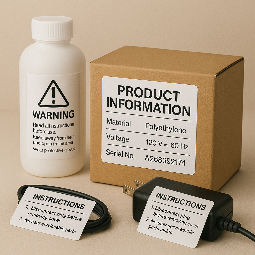 Information-Sticker-Label