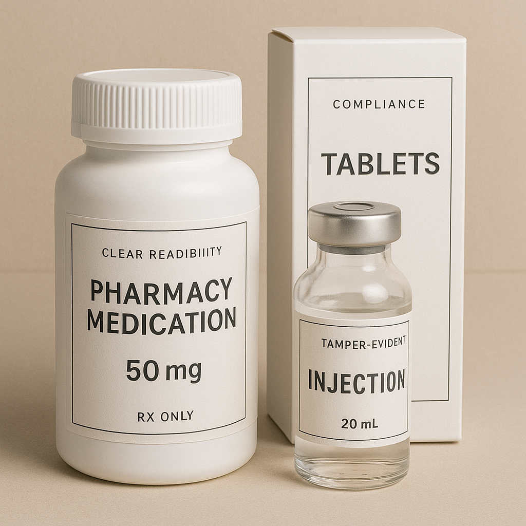 Pharmaceutical-Sticker-Label